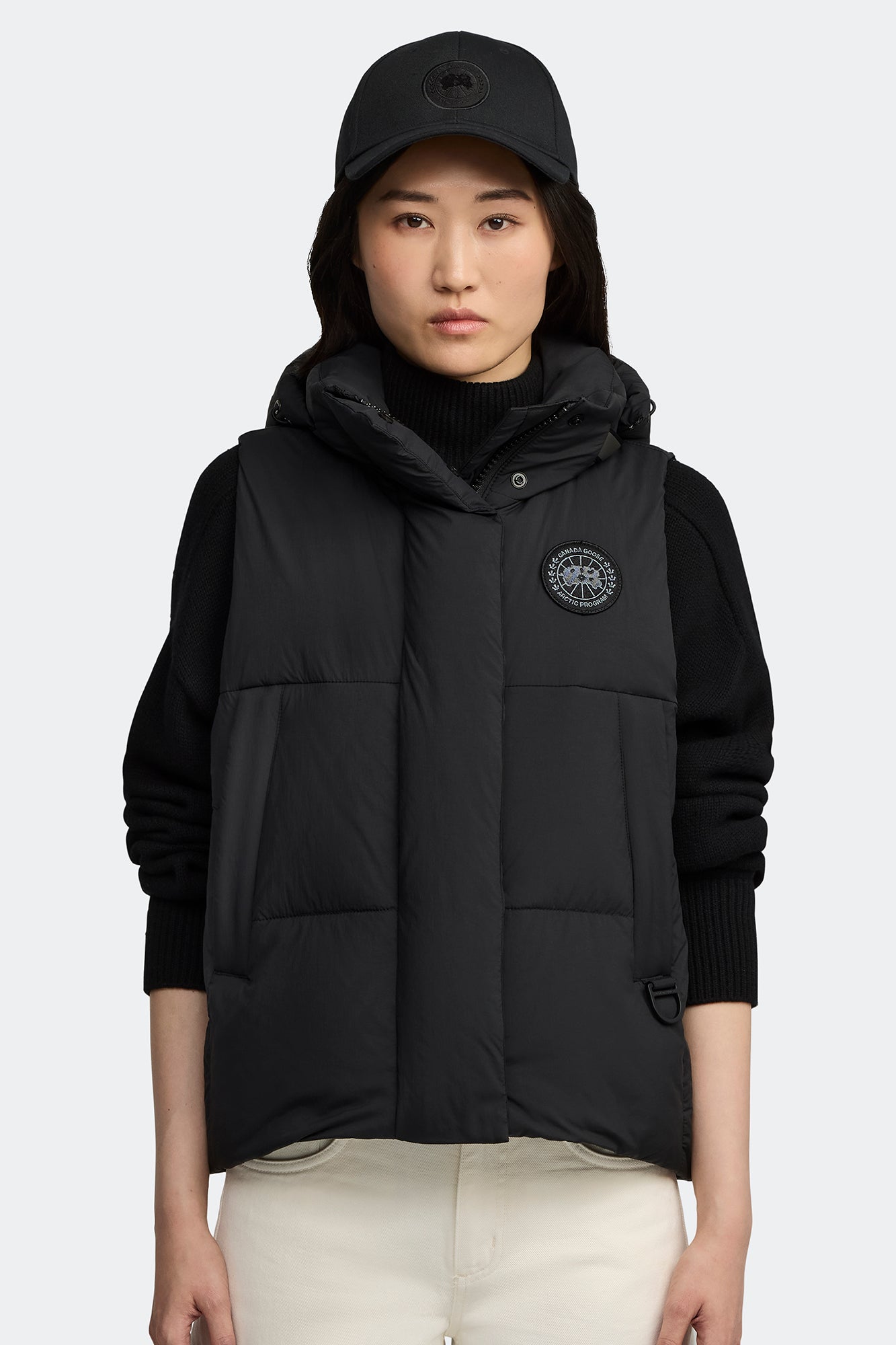Junction Puffer Vest Black Disc | Canada Goose
