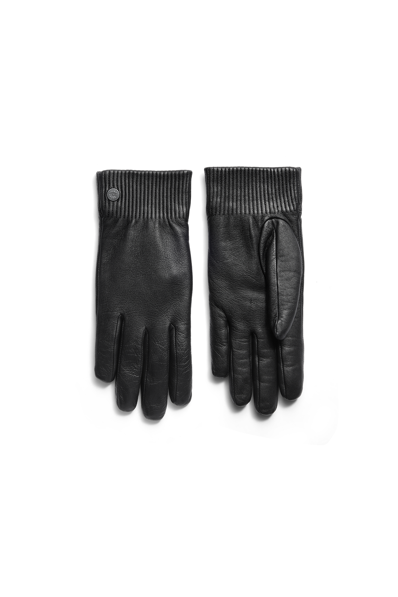 Ribbed Luxe Leather Glove | Canada Goose