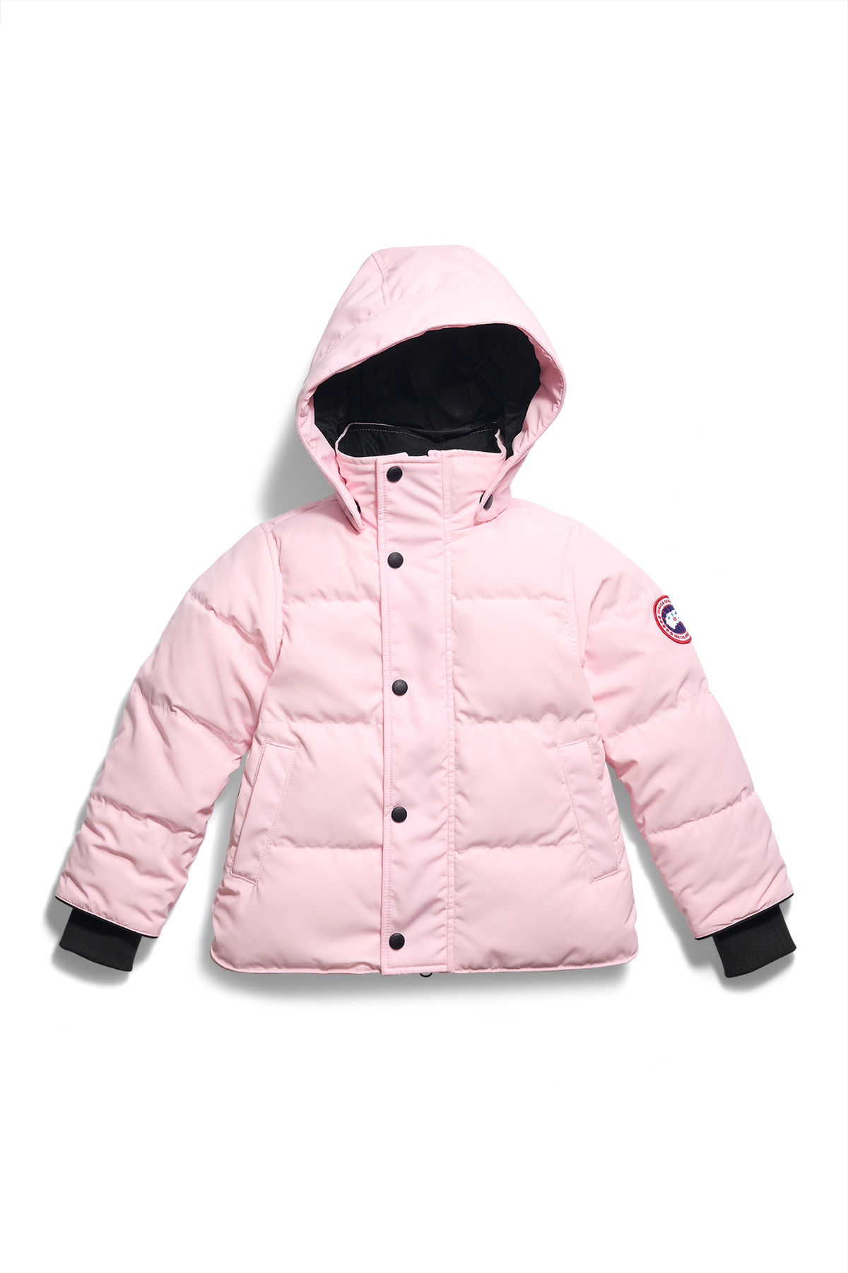 Kids Snowy Owl Parka - Bloom Pink 9846 - off_flat_lay_01