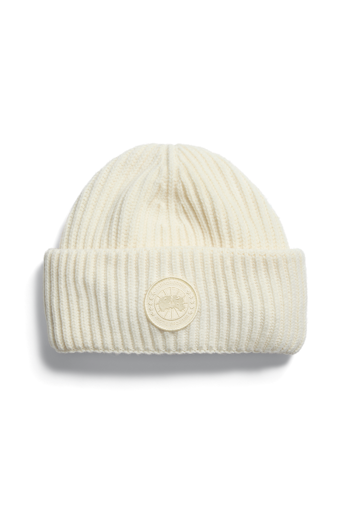 Cashmere Blend Double Fold Toque - Bone 9224 - off_flat_lay_01