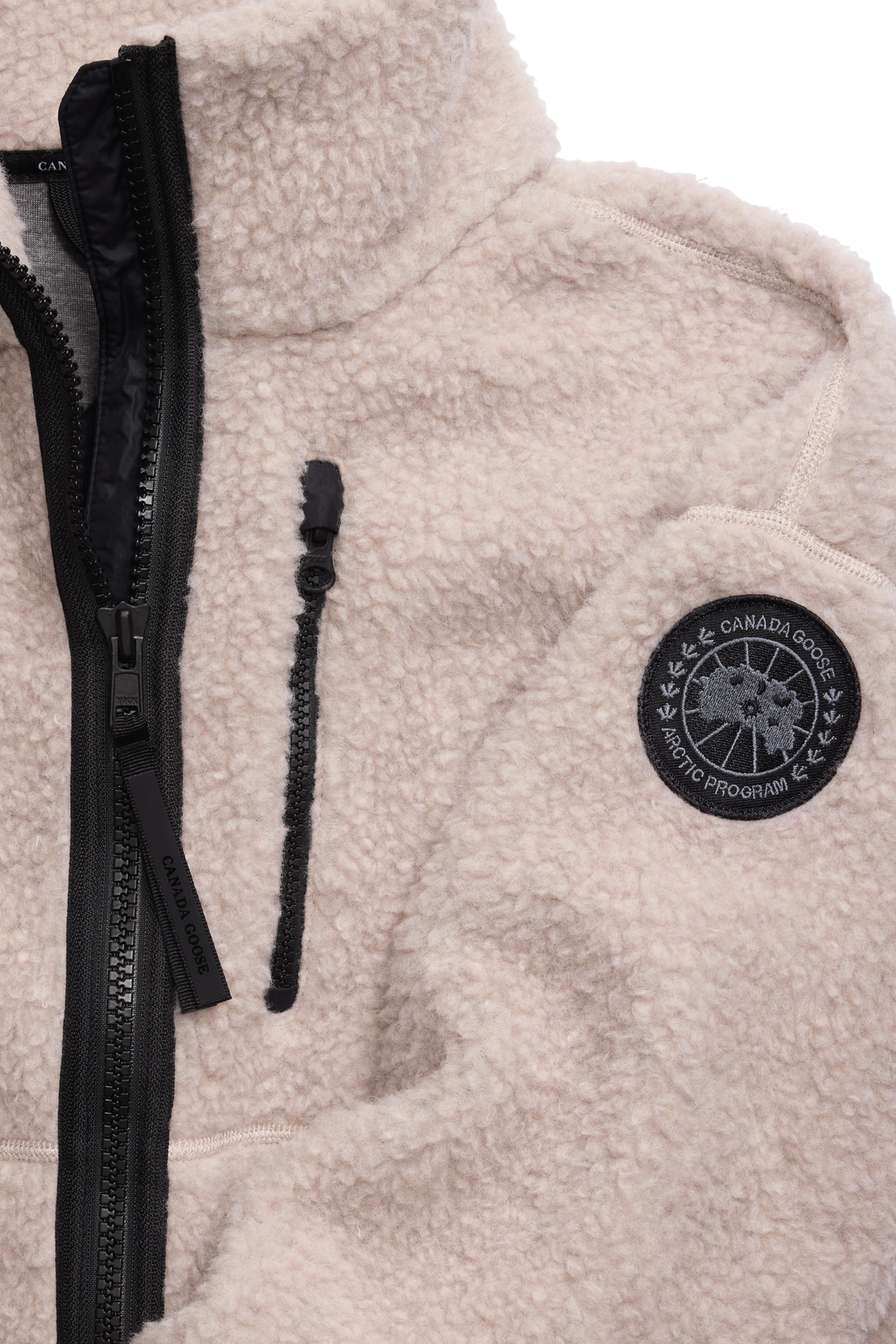Simcoe Zip Up Fleece Jacket Black Disc - Lucent Rose 856 - off_detail_01