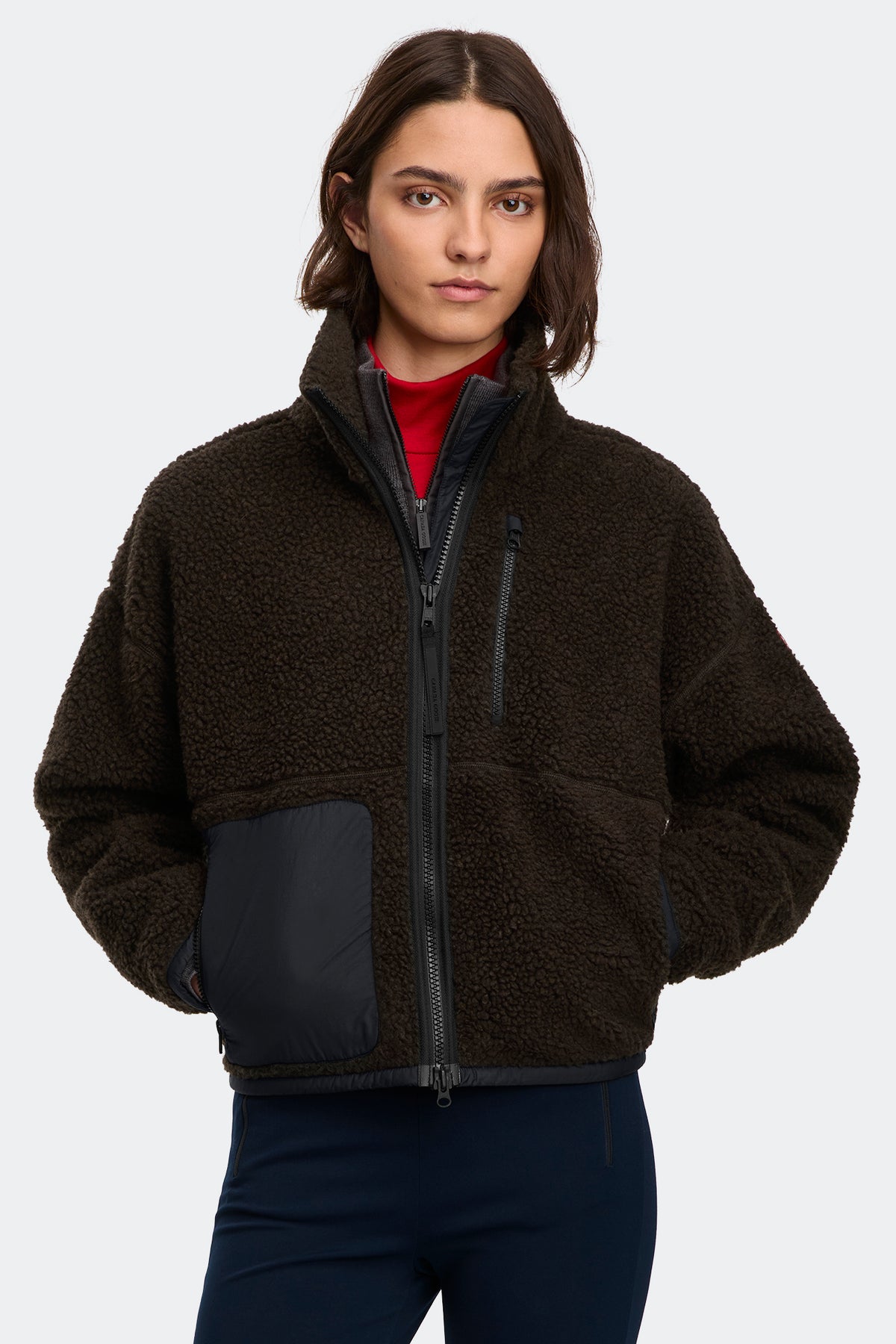 Simcoe Zip Up Fleece Jacket - Terra 9842 - on_front_closed_01