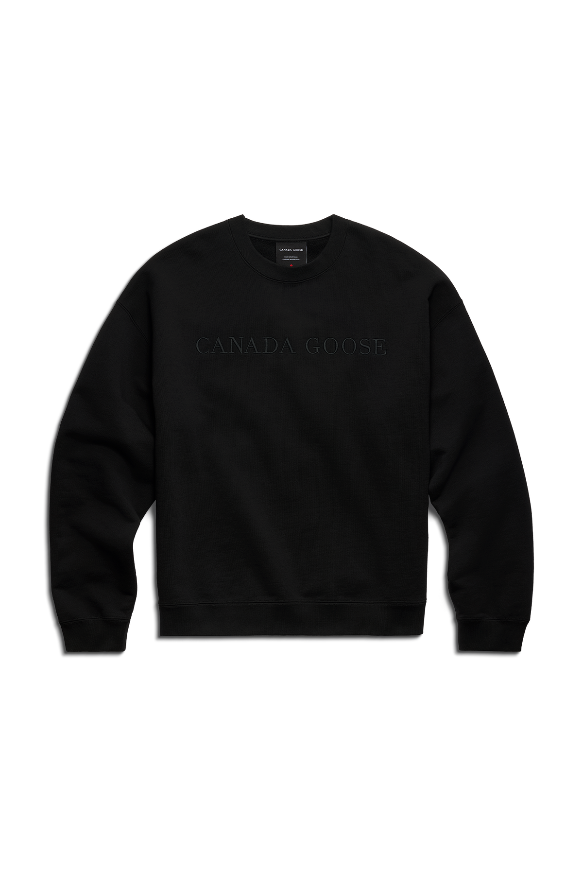 Rove Embroidered Sweatshirt - Black 9061 - off_flat_lay_01