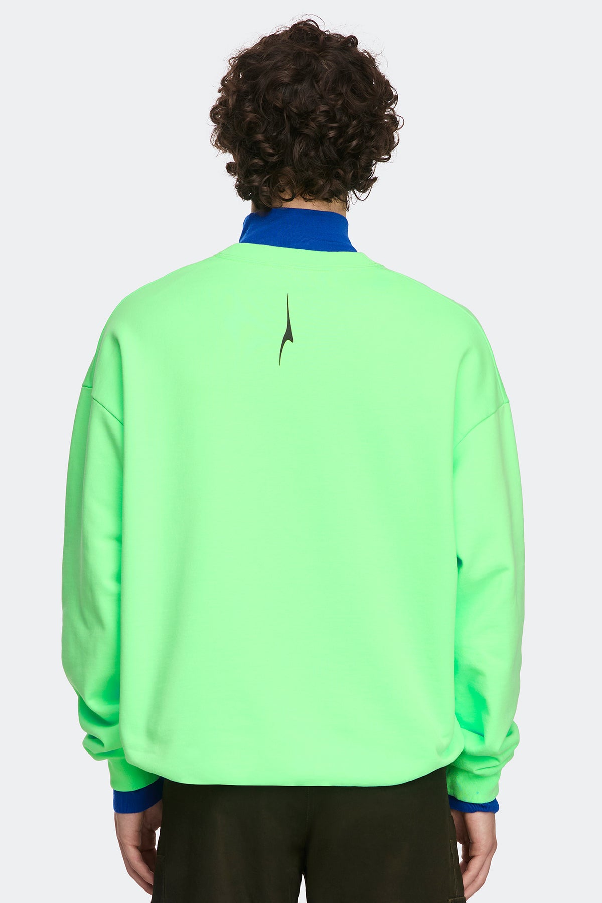 Dawn Gates Without Borders Relaxed Crew - Fluo Mint 9005 - on_back_02