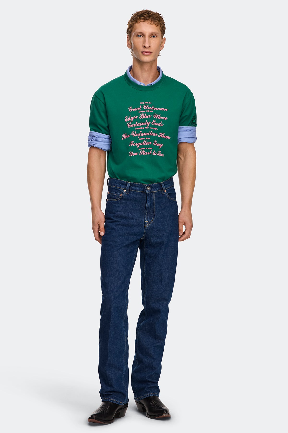 Novo Poem T-Shirt - Daytime Green 9789 - on_full_body_01