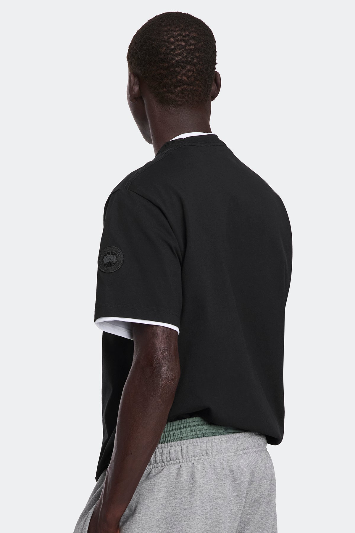 Novo T-Shirt Tonal Disc - Black 9061 - on_back_01