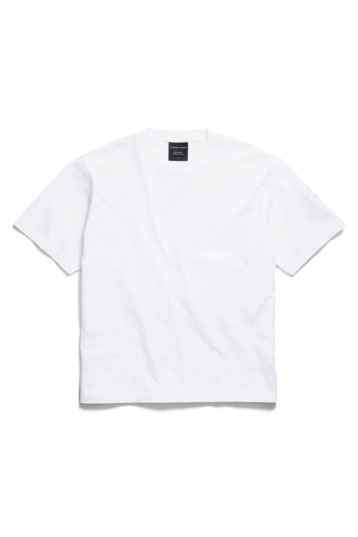 Novo T-Shirt Tonal Disc - Optic White 9227 - off_flat_lay_01