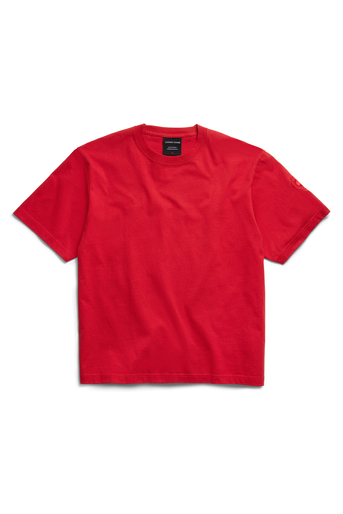 Novo T-Shirt Tonal Disc - Carmine Red 9839 - off_flat_lay_01
