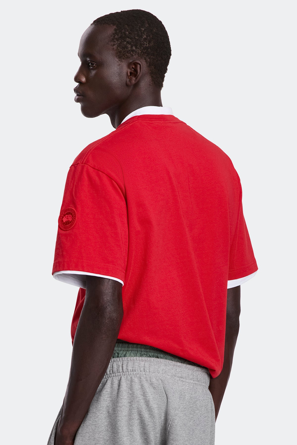 Novo T-Shirt Tonal Disc - Carmine Red 9839 - on_back_01