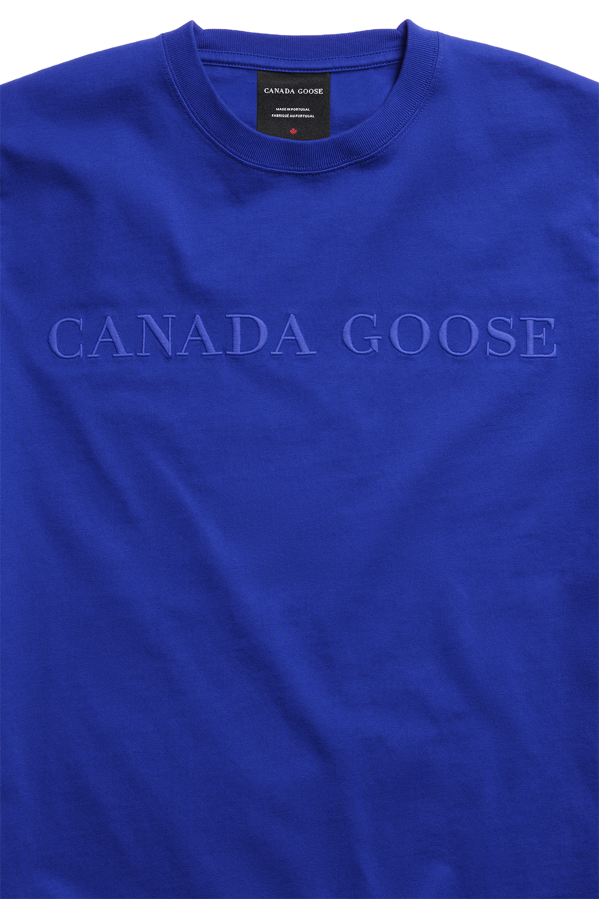 Vantage Embroidered T-Shirt - Azurite Blue 9118 - off_detail_01