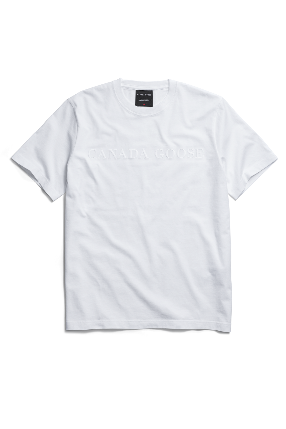 Vantage Embroidered T-Shirt - Optic White 9227 - off_flat_lay_01