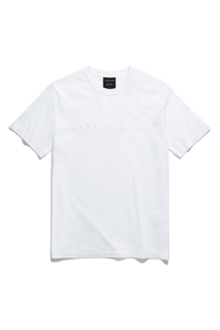 Ocra White Embroidered T-Shirt - Optic White 9227 - off_flat_lay_01