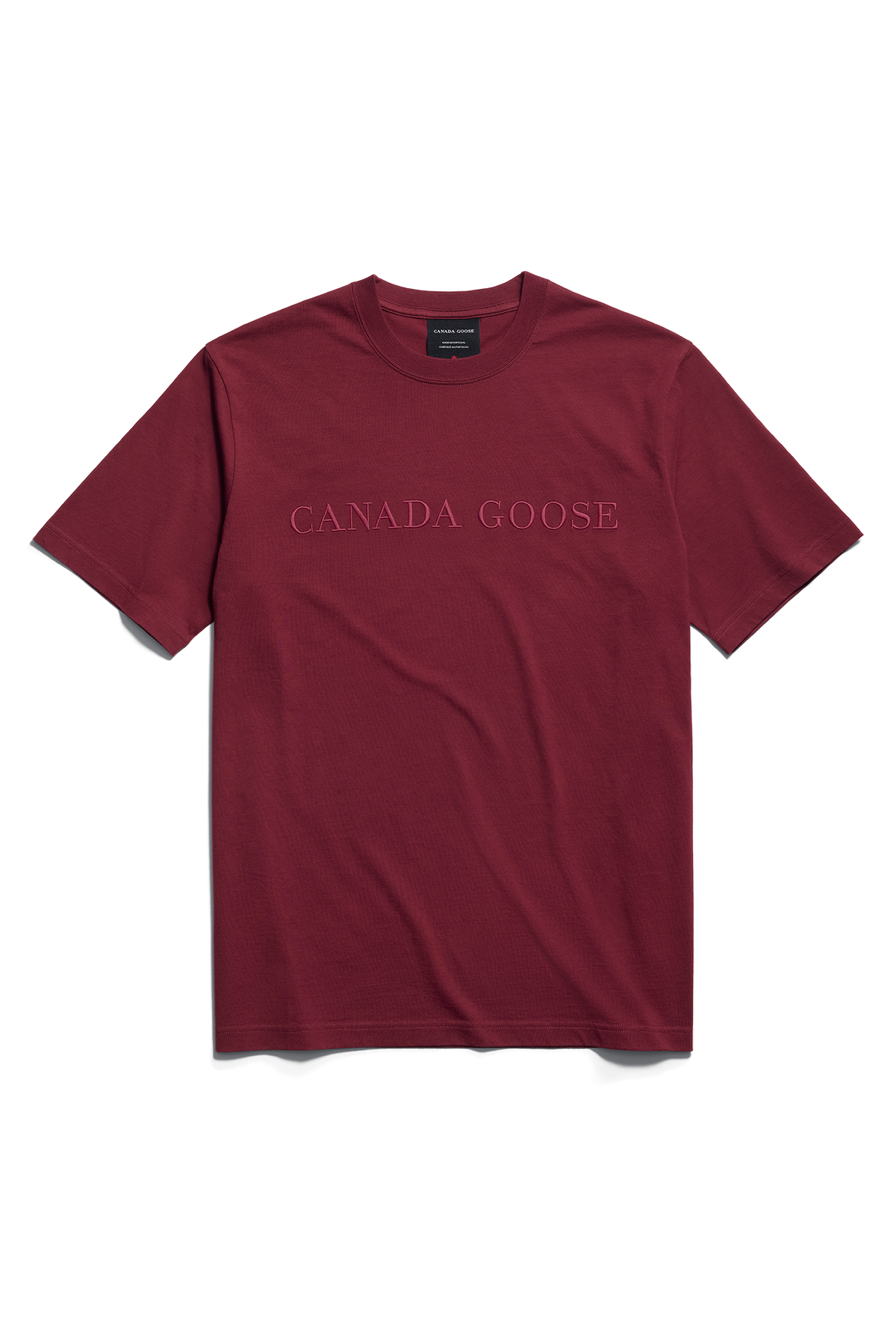 Ocra Embroidered T-Shirt - Burnt Vermillion 9601 - off_flat_lay_01