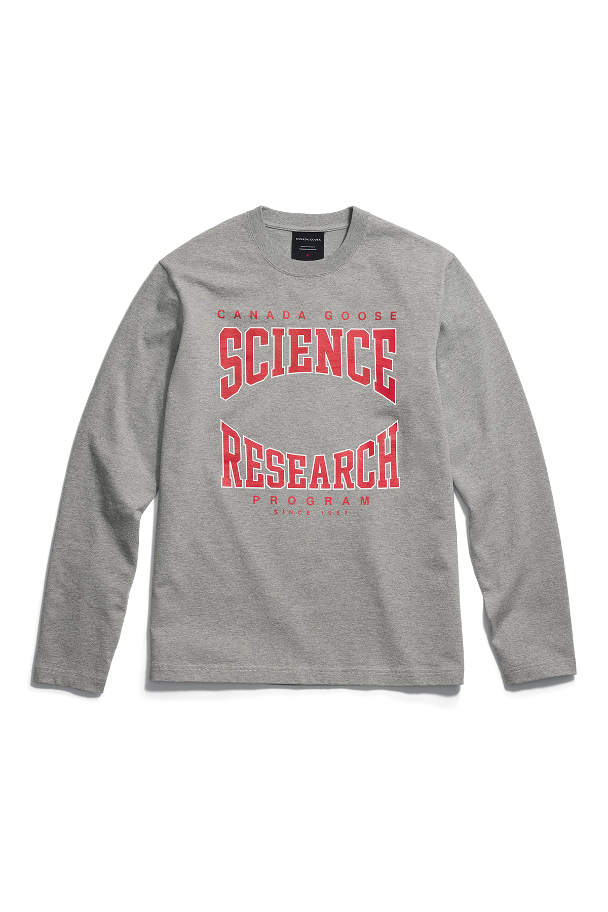 Vantage Science Research Long Sleeve T-Shirt - Stone Heather 9717 - off_flat_lay_01