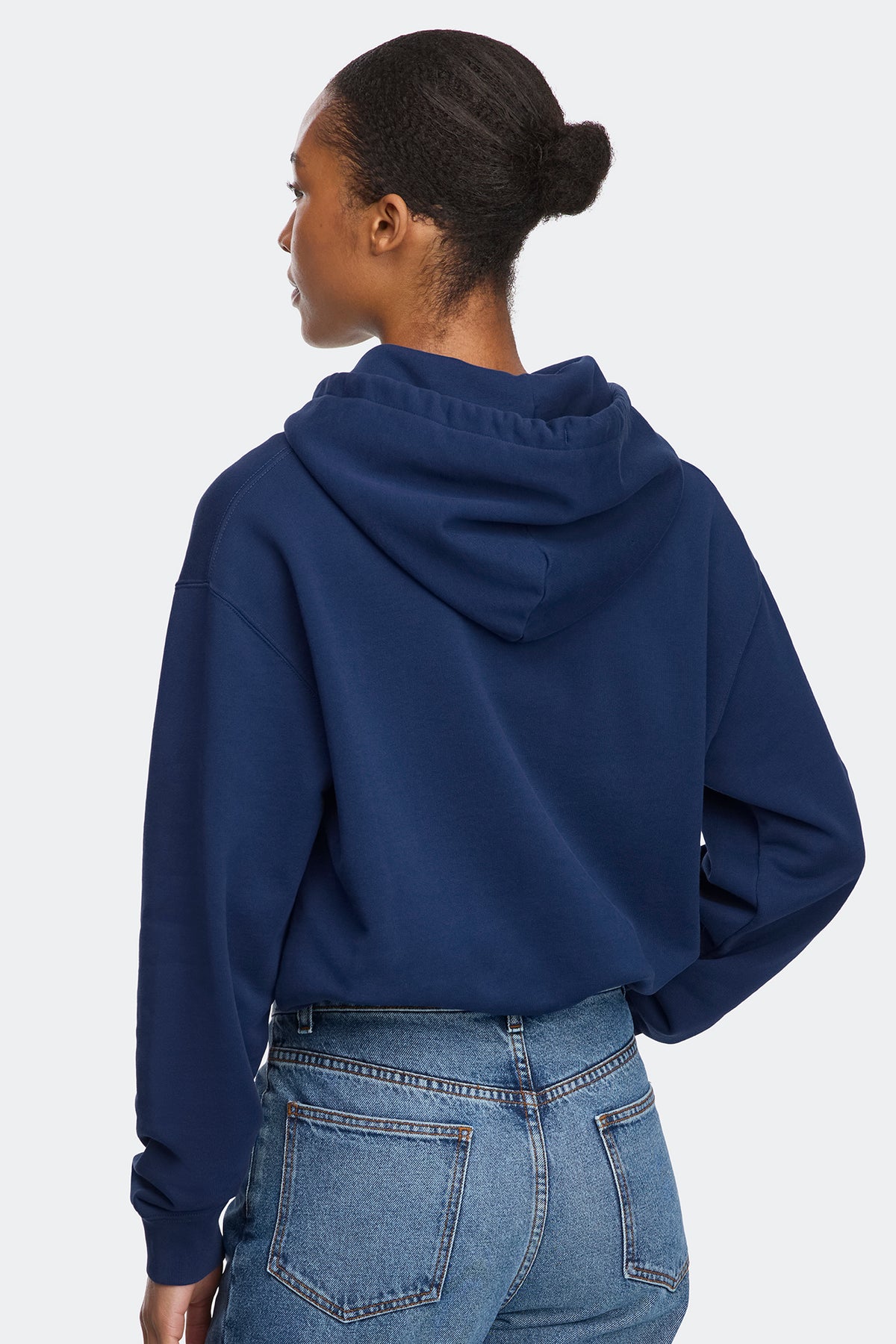 Wander Arctic Hoodie - Oxford Navy 9841 - on_back_01