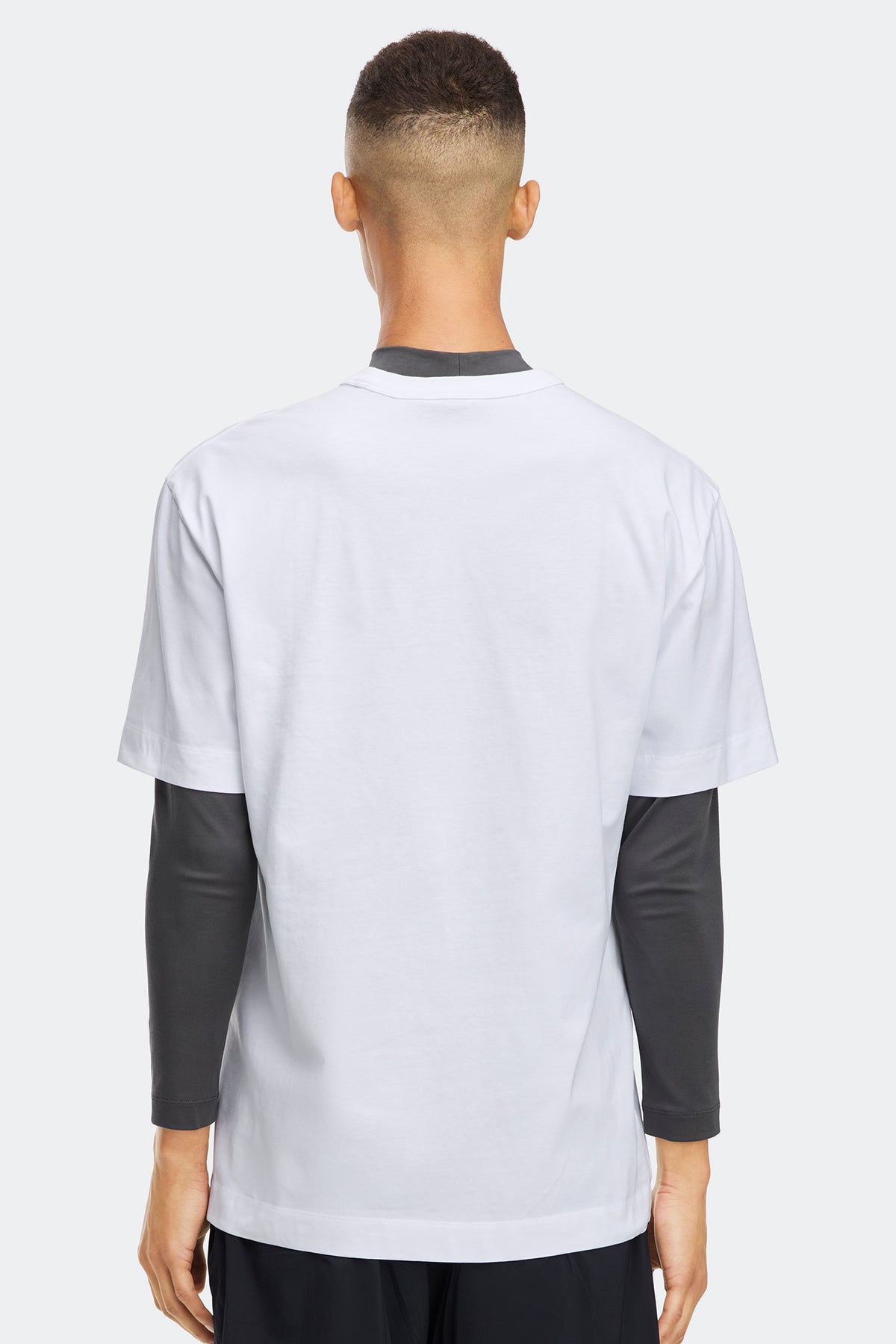 Gladstone Embroidered  Relaxed T-Shirt - White 25 - on_back_01