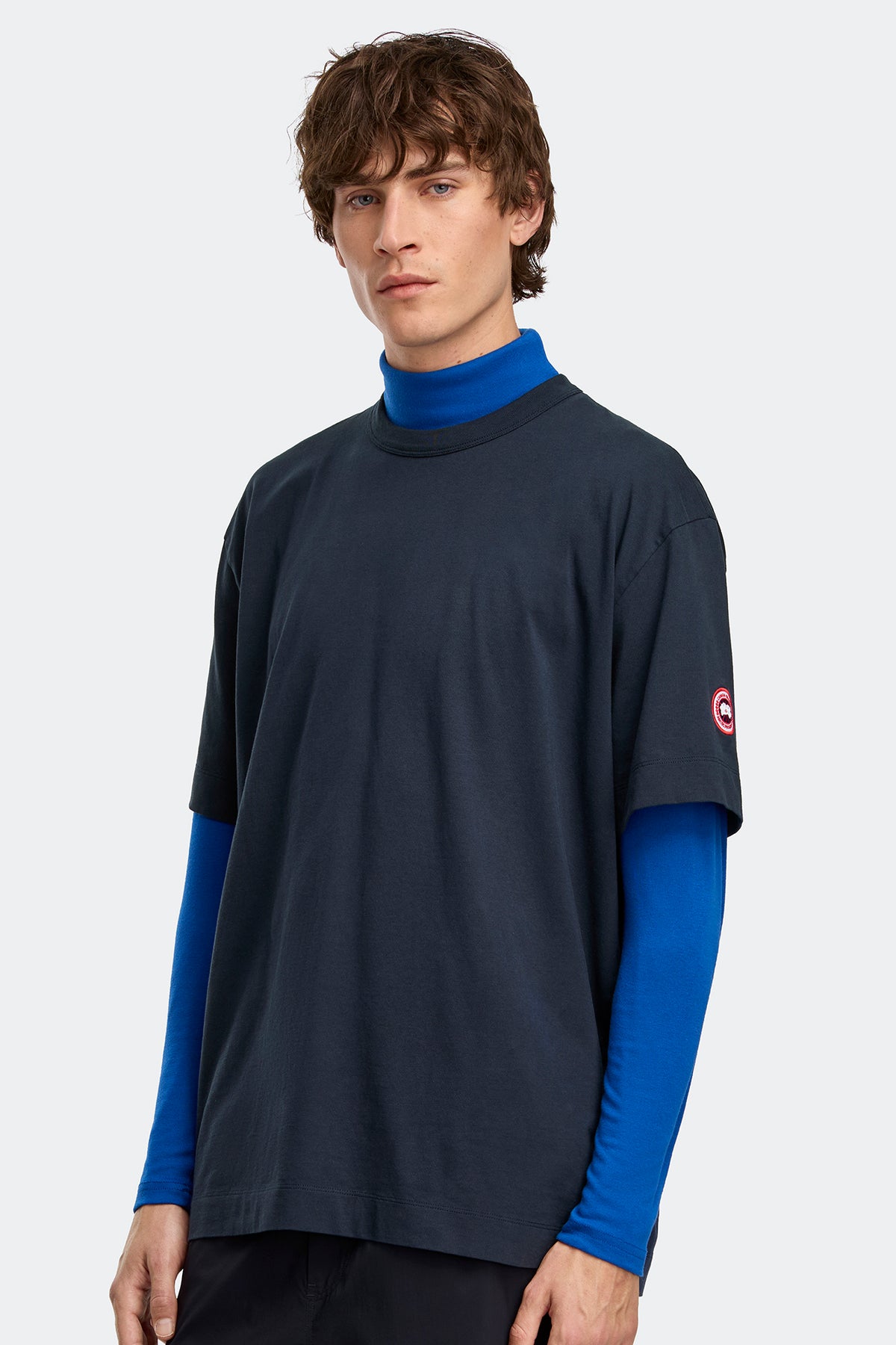 Gladstone Relaxed T-Shirt - Atlantic Navy 63 - on_front_01