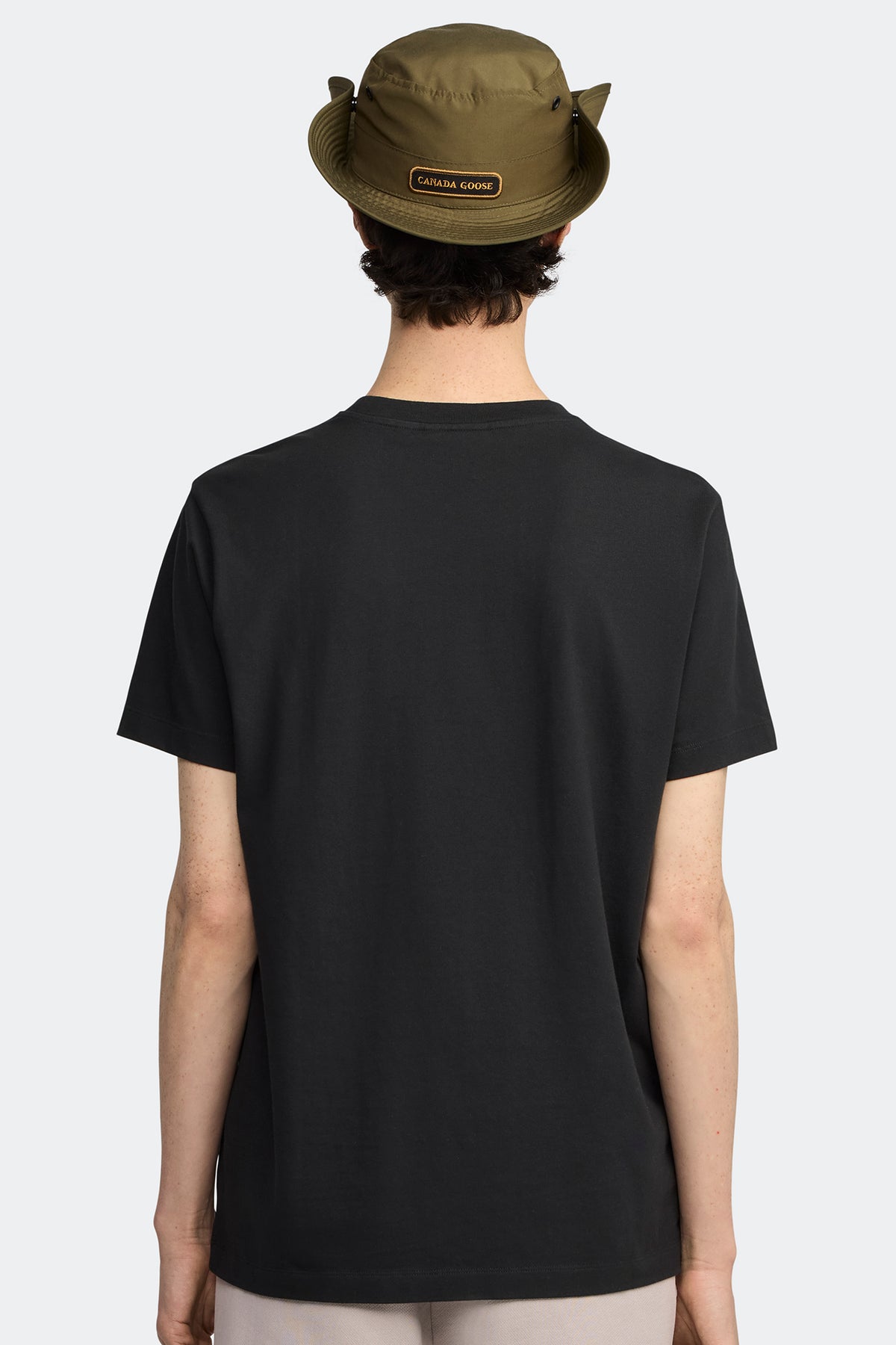 Emersen Embroidered T-Shirt - Black 61 - on_back_01