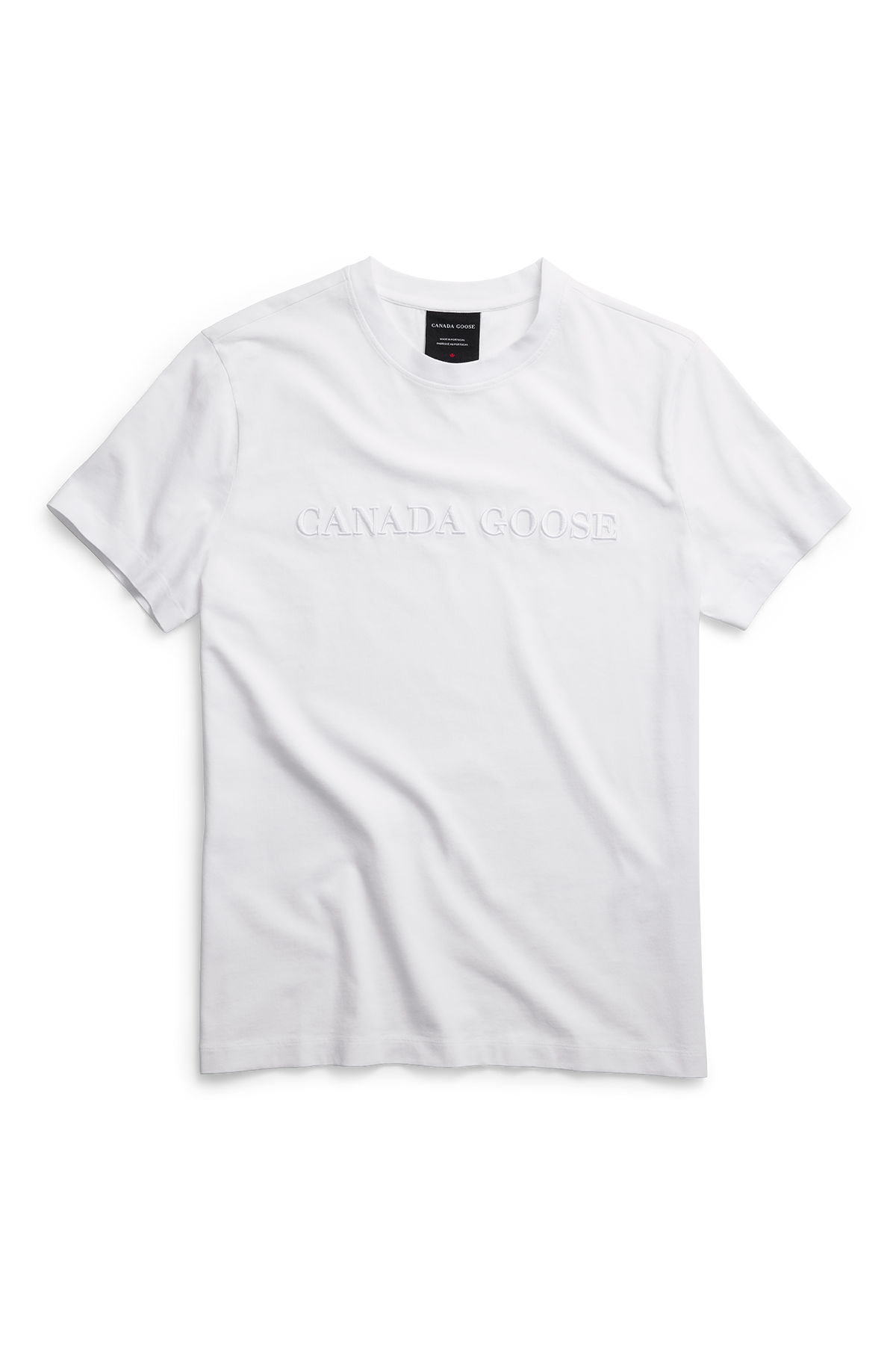 Emersen Embroidered T-Shirt - White 9025 - off_flat_lay_01