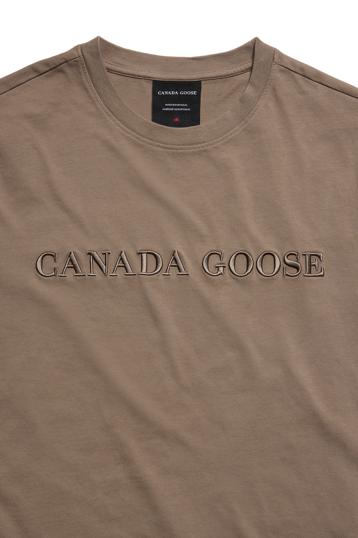 Emersen Embroidered T-Shirt - Taupe Grey 9394 - off_detail_01