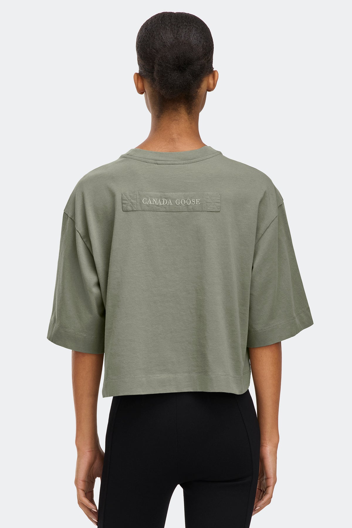 Addison Cropped T-Shirt - Sagebrush 9852 - on_back_01