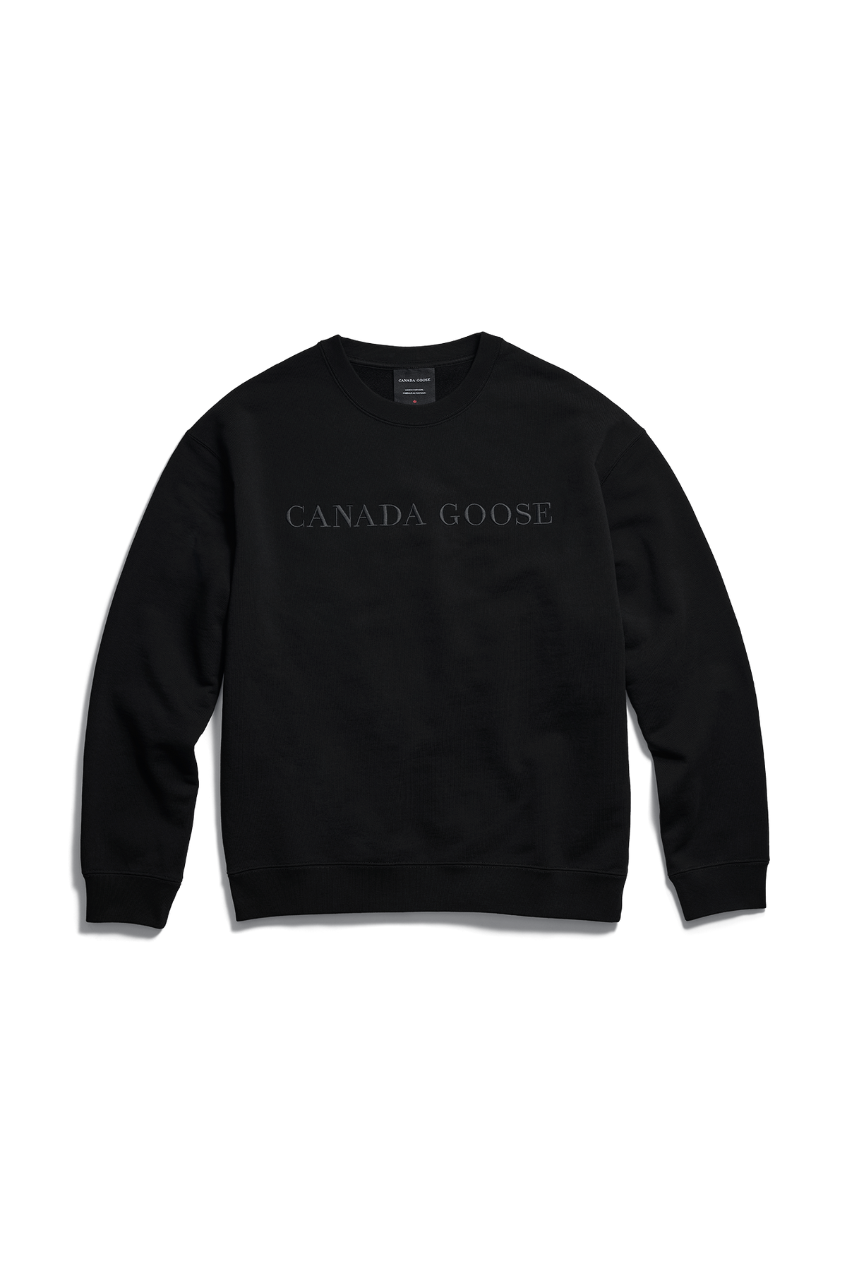 Rove Embroidered Sweatshirt - Black 9061 - off_flat_lay_01