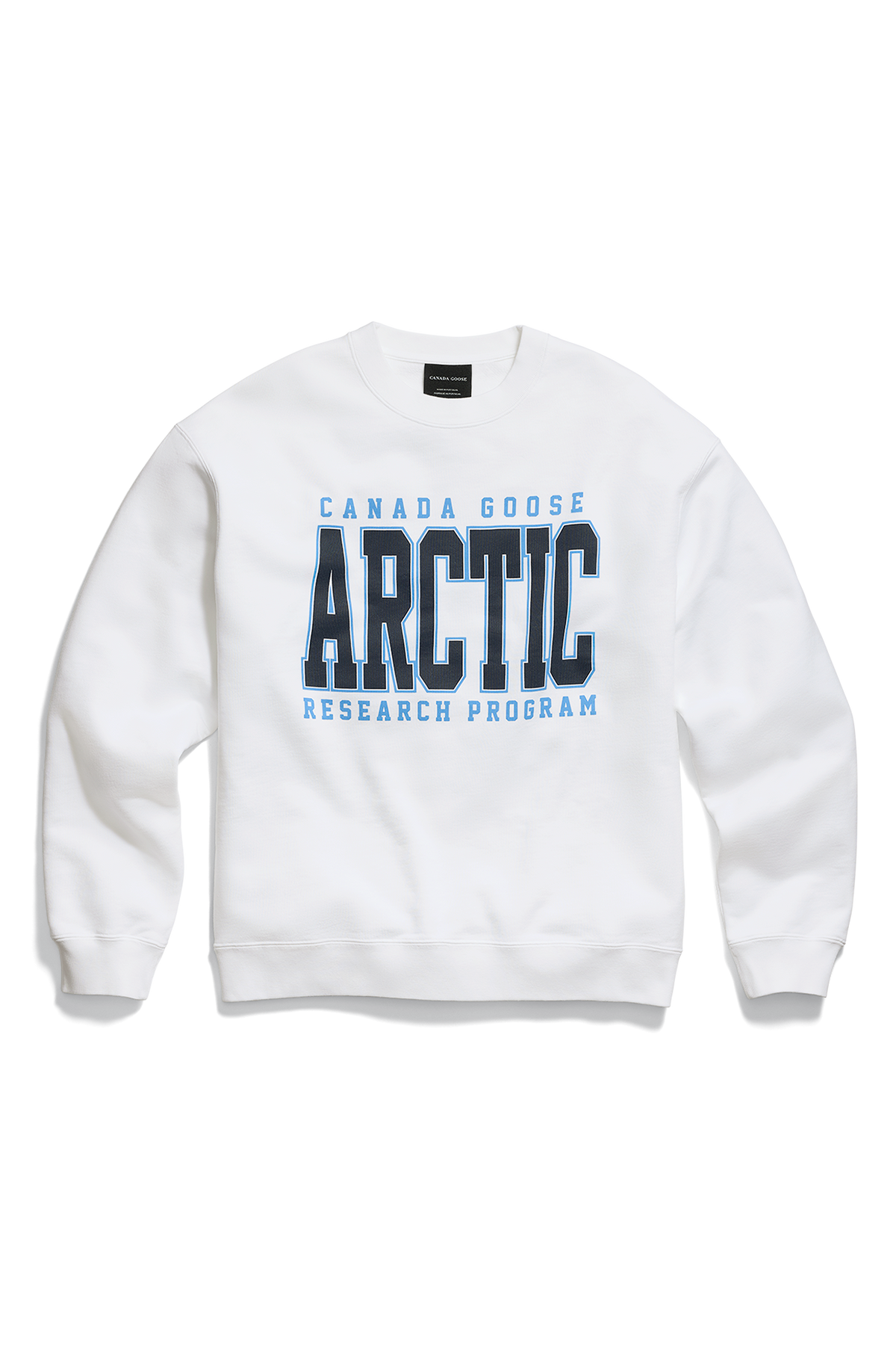 Rove Arctic Relaxed Sweatshirt - Optic White 9227 - off_flat_lay_01