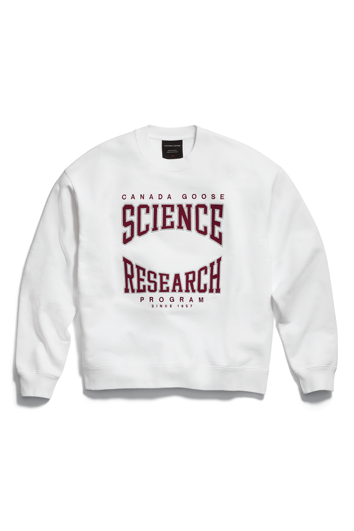 Wander Science Research Sweatshirt - Optic White 9227 - off_flat_lay_01