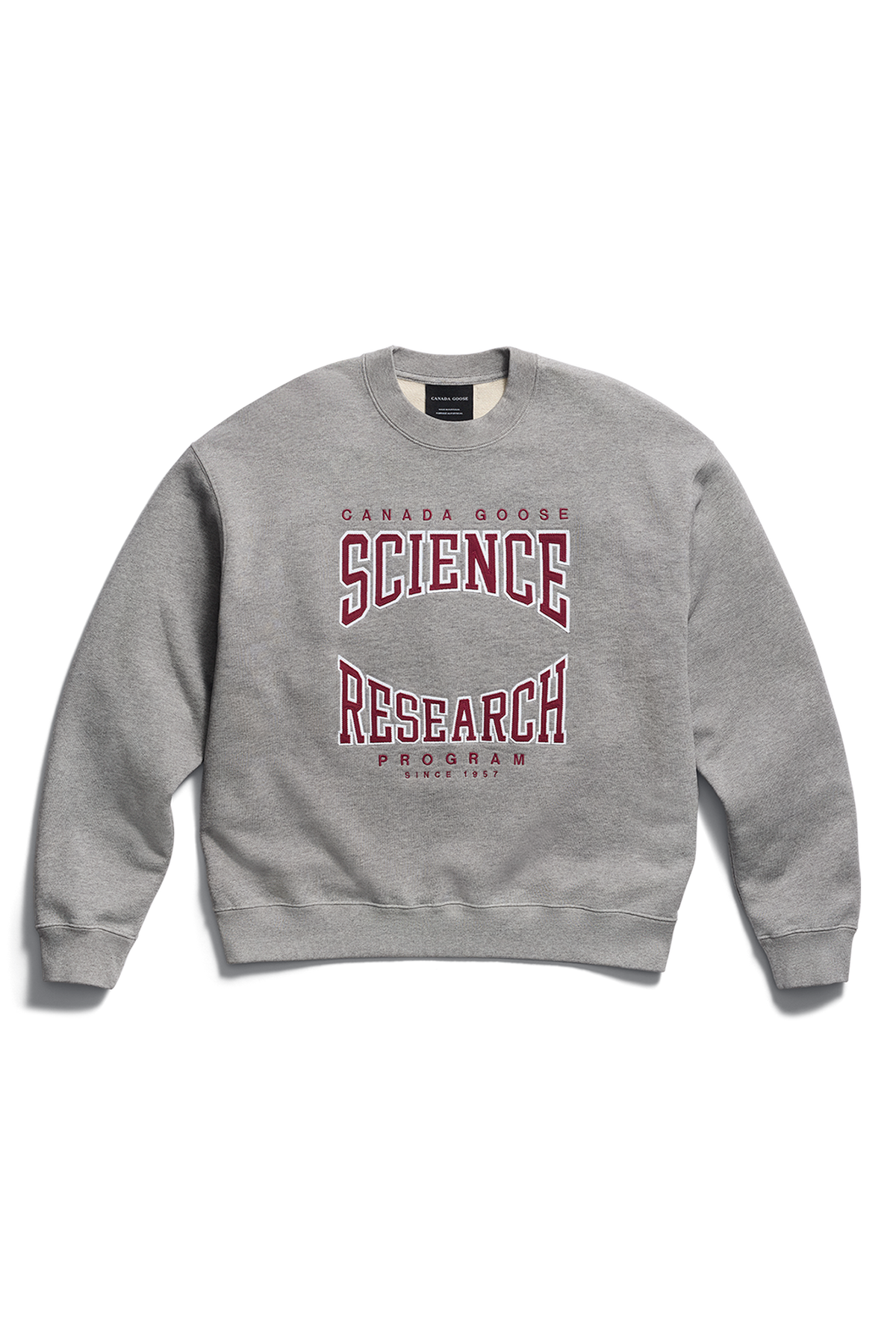 Wander Science Research Sweatshirt - Stone Heather 9717 - off_flat_lay_01