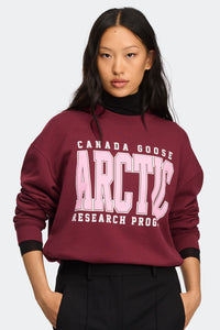 Wander Arctic Sweatshirt - Burnt Vermillion 9601 - on_front_01