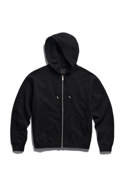 Sweat à capuche zippé Wander brodé