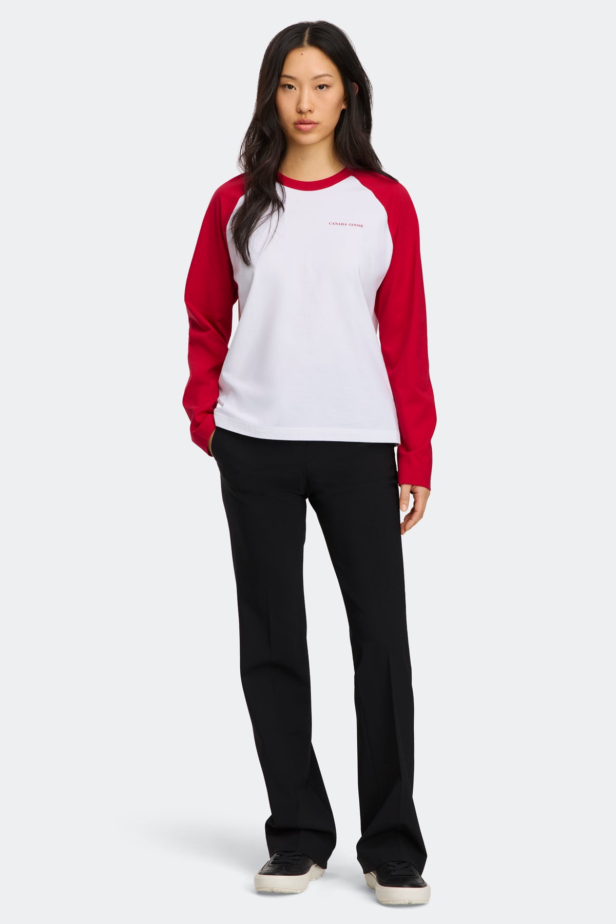 Eryn Long Sleeve T-Shirt - Carmine Red 9839 - on_full_body_01