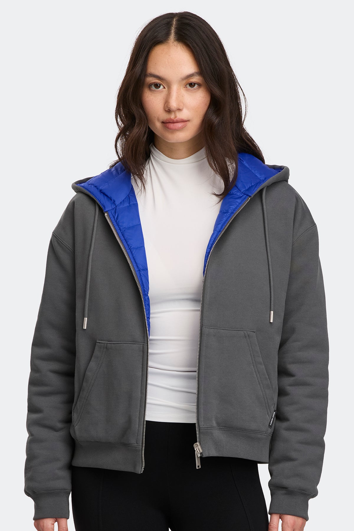 Fuse Reversible Hoodie - Anchor Grey/Azurite Blue 9116 - on_front_open_01