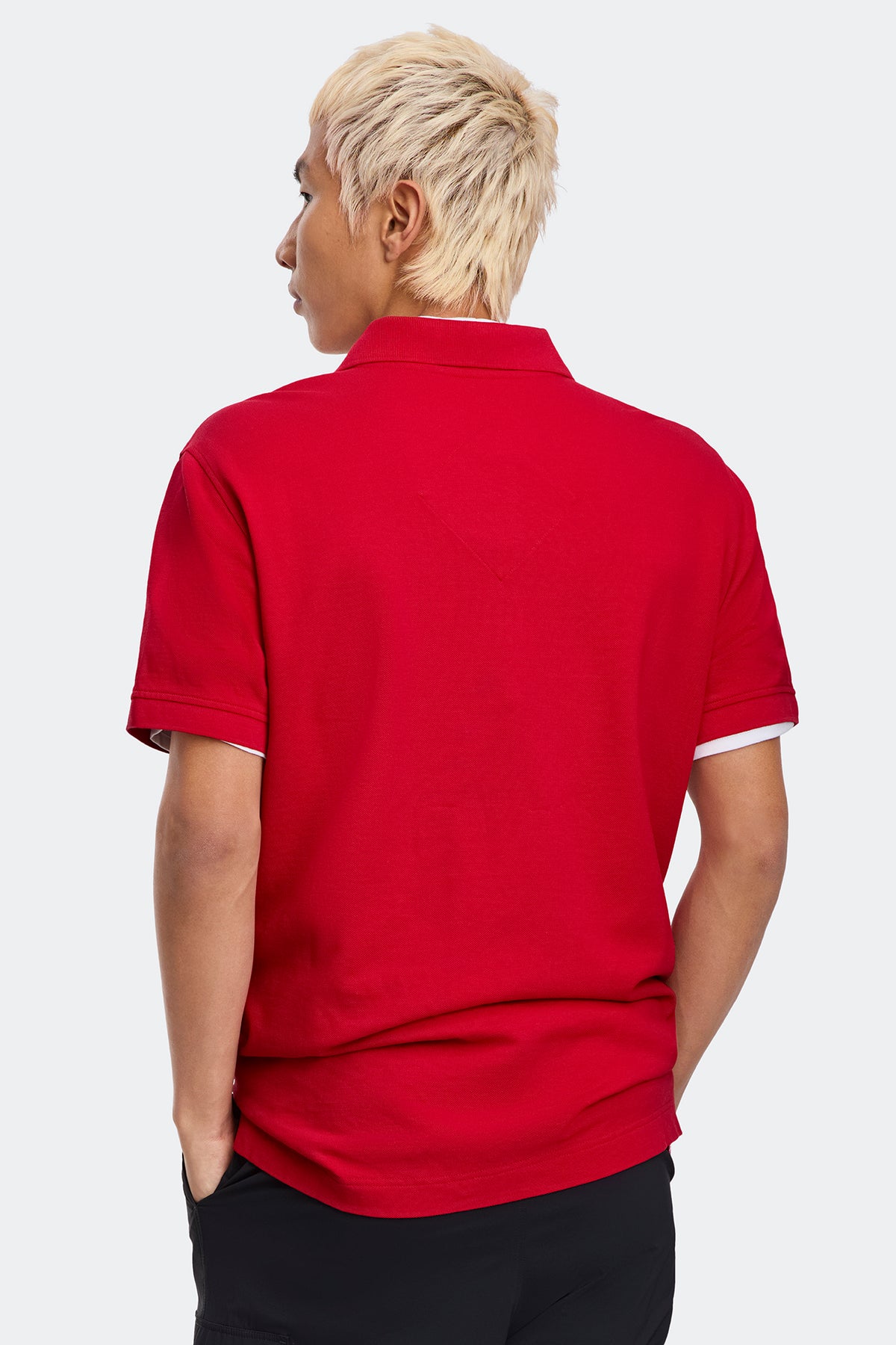 Beckley Polo Tonal Disc - Carmine Red 9839 - on_back_01