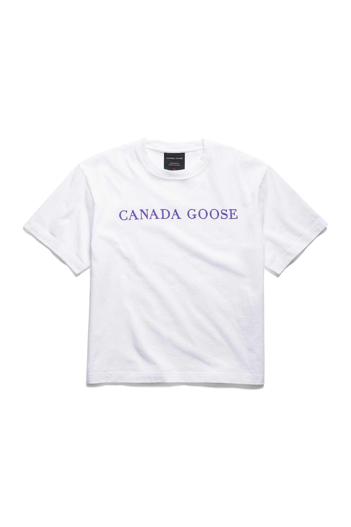 Roam Embroidered T-Shirt - Optic White/Vibrant Lilac 9666 - off_flat_lay_01