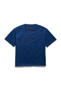 Roam Embroidered T-Shirt - Oxford Navy 9841 - off_flat_lay_01