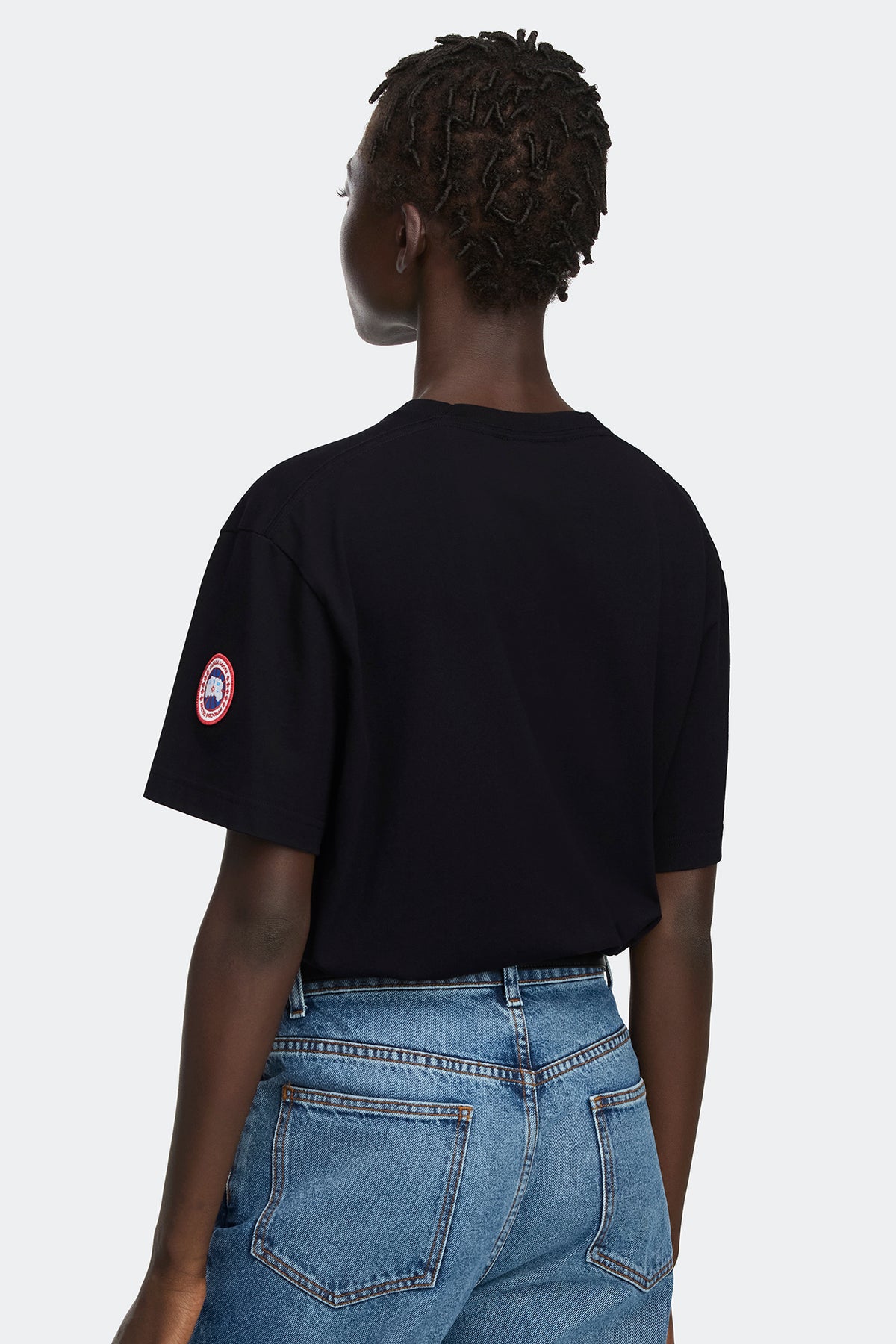 Roam T-Shirt Classic Disc - Black 9061 - on_back_01