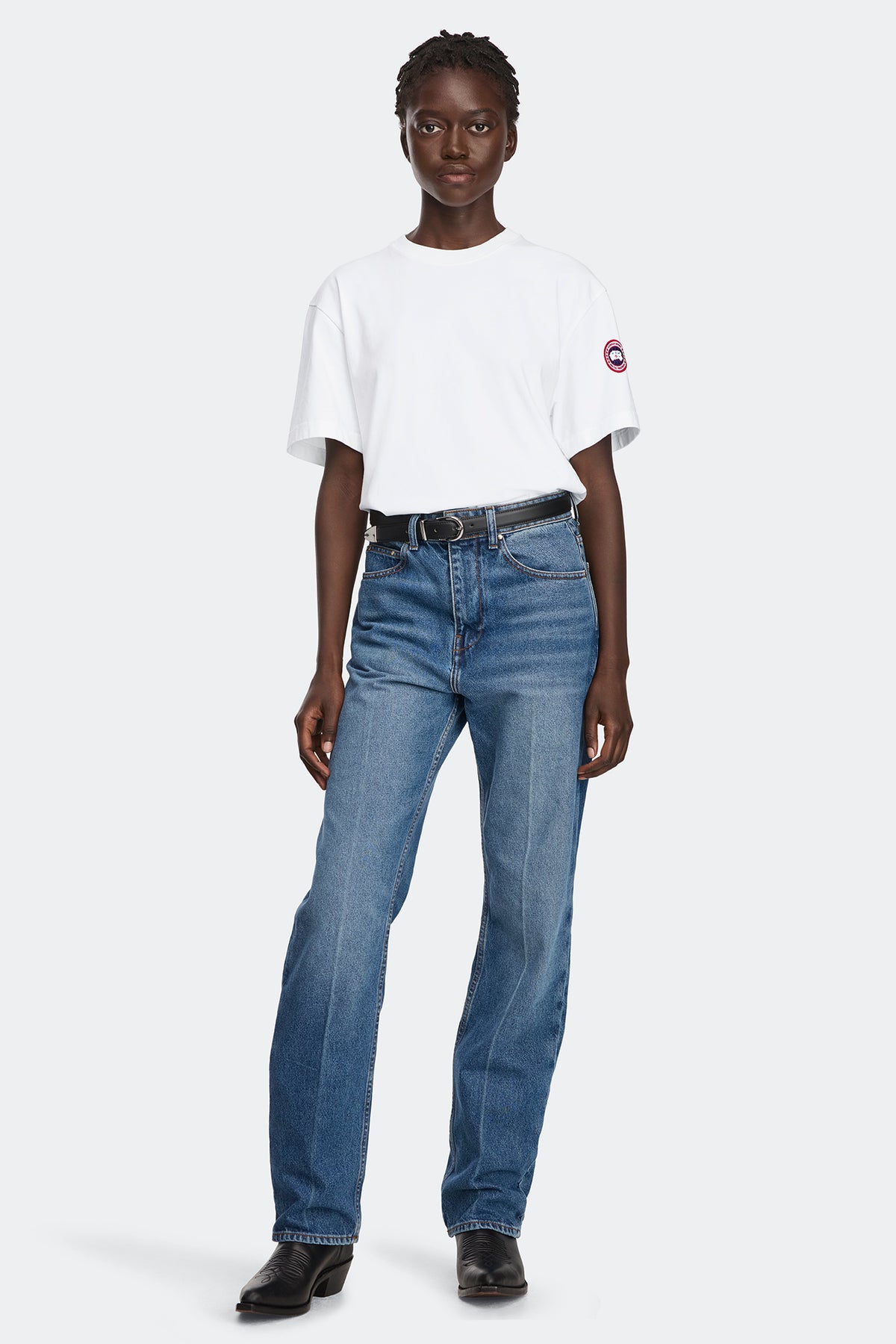 Roam T-Shirt Classic Disc - Optic White 9227 - on_full_body_01