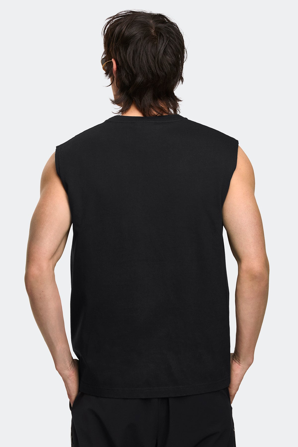 Reya Tank Top - Black 9061 - on_back_01