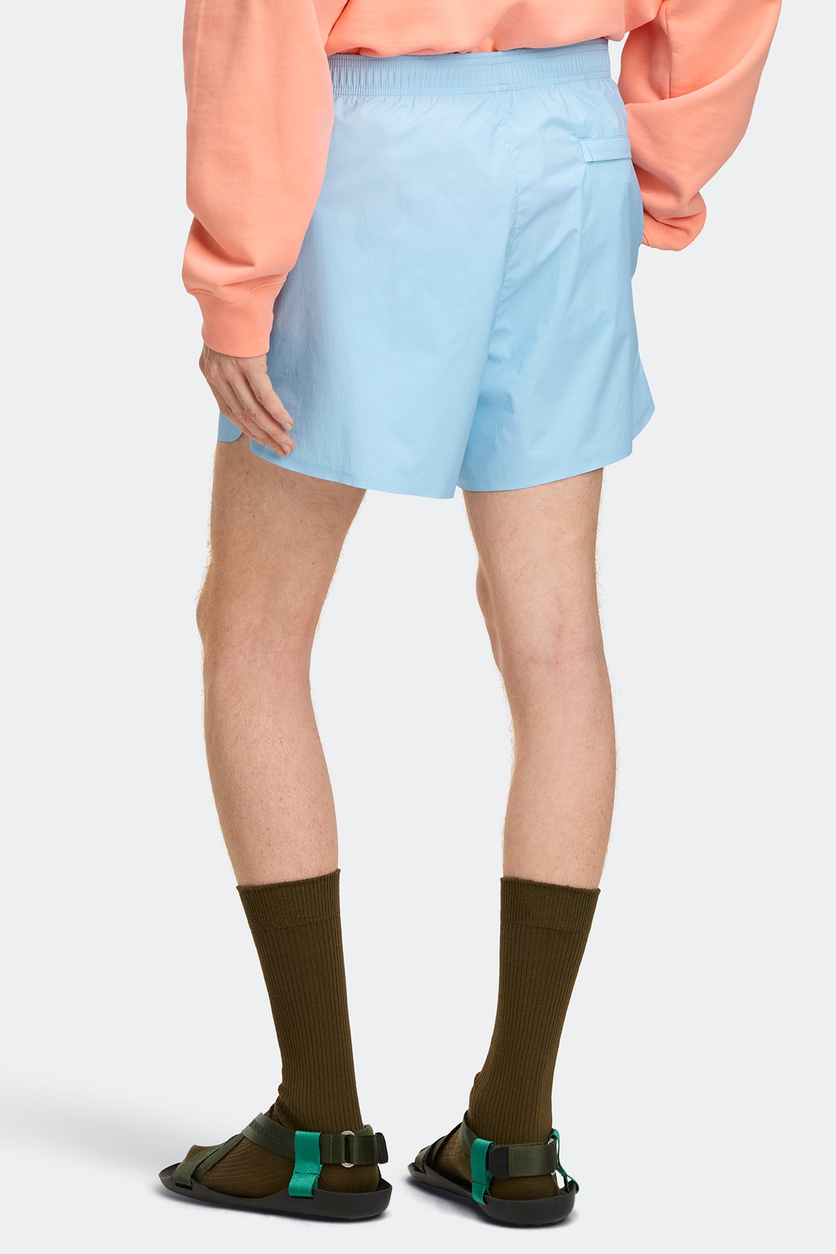 Flux Short - Blue Fern 9580 - on_back_01