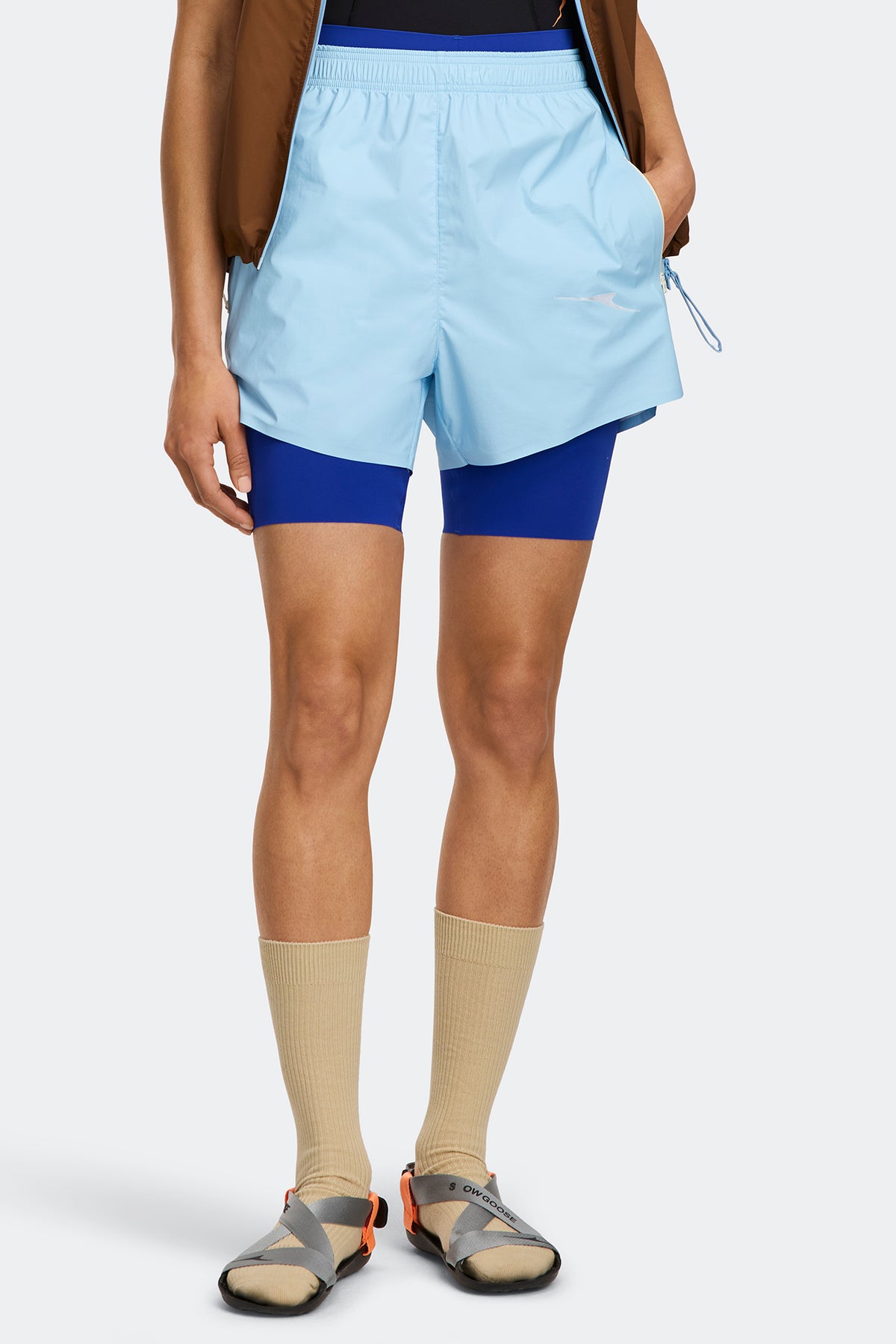 Flux Short - Blue Fern 9580 - on_front_open_01