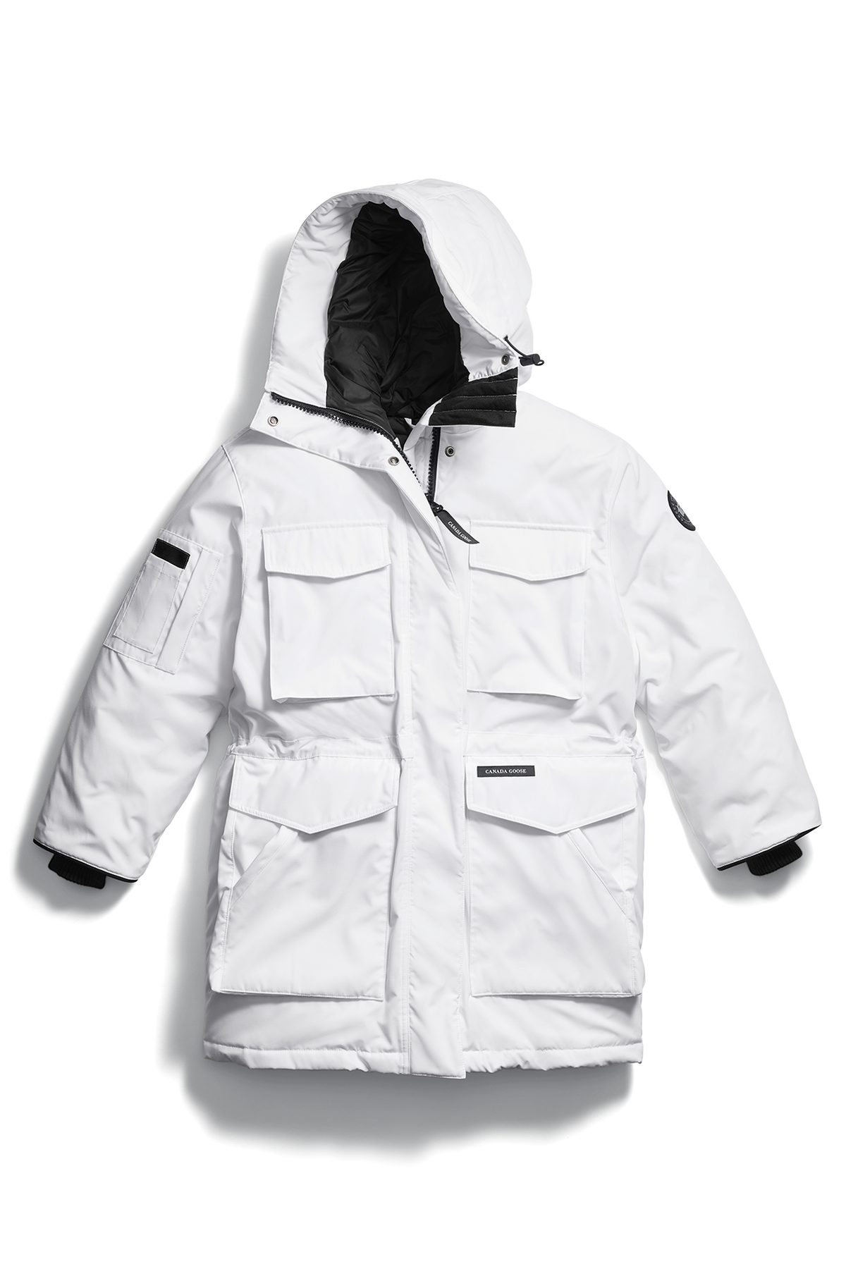 Erie Parka Black Disc - Optic White 9227 - off_flat_lay_01