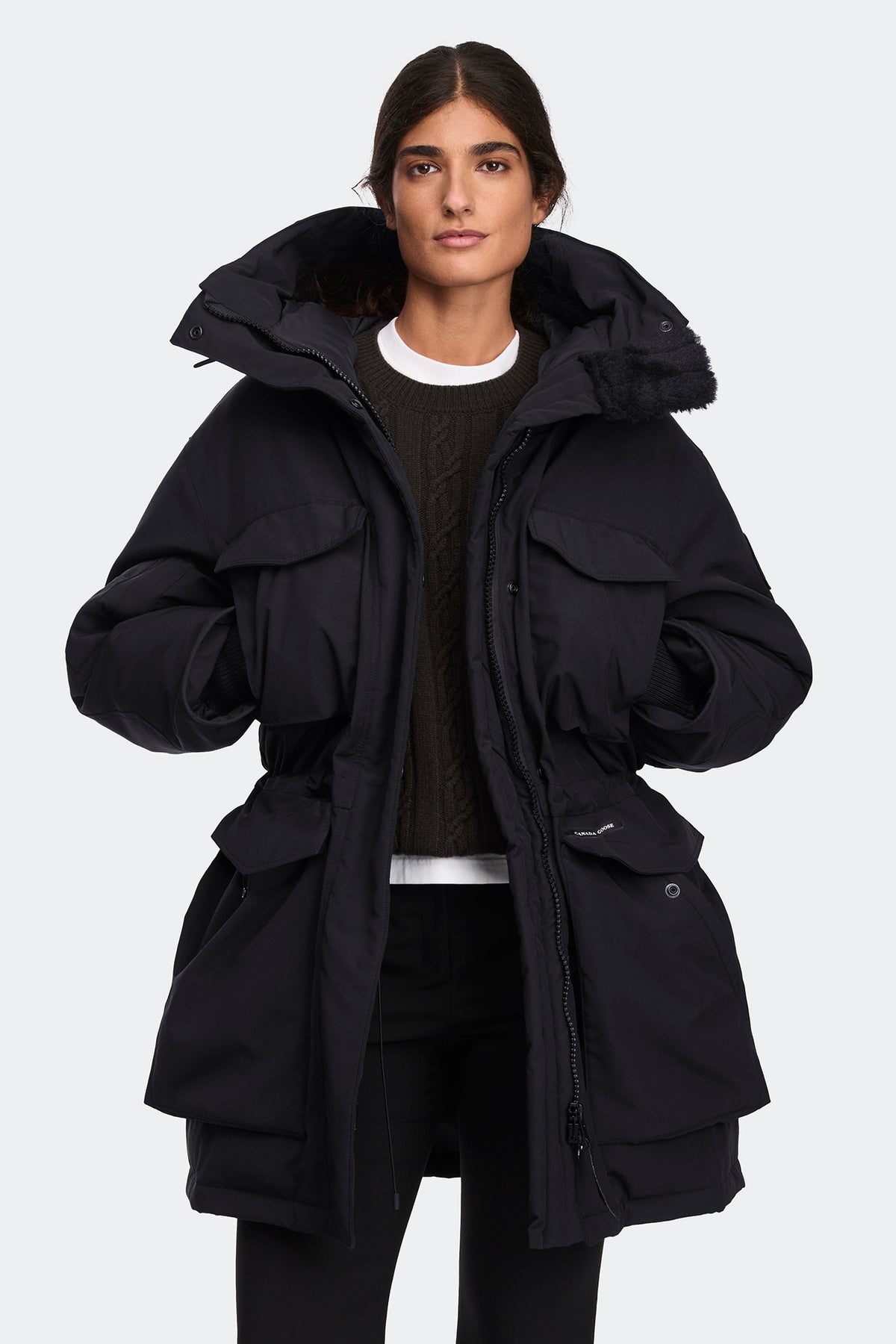 Erie Parka Tonal Disc - Black 9061 - on_front_01