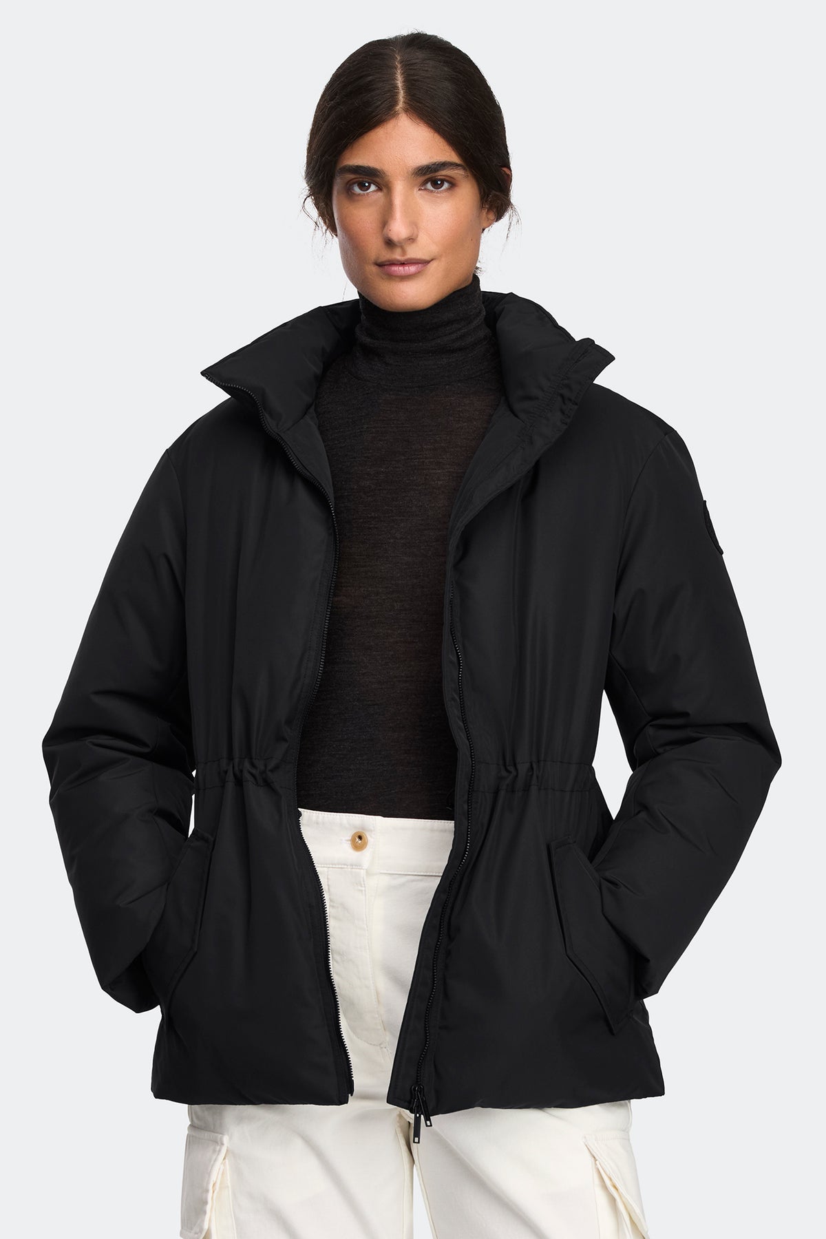 Aren Coat - Black 9061 - on_front_01
