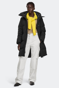 Louise Parka Tonal Disc - Black 9061 - on_front_01