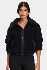 Willa Lightweight Bomber - Black 9061 - on_front_01