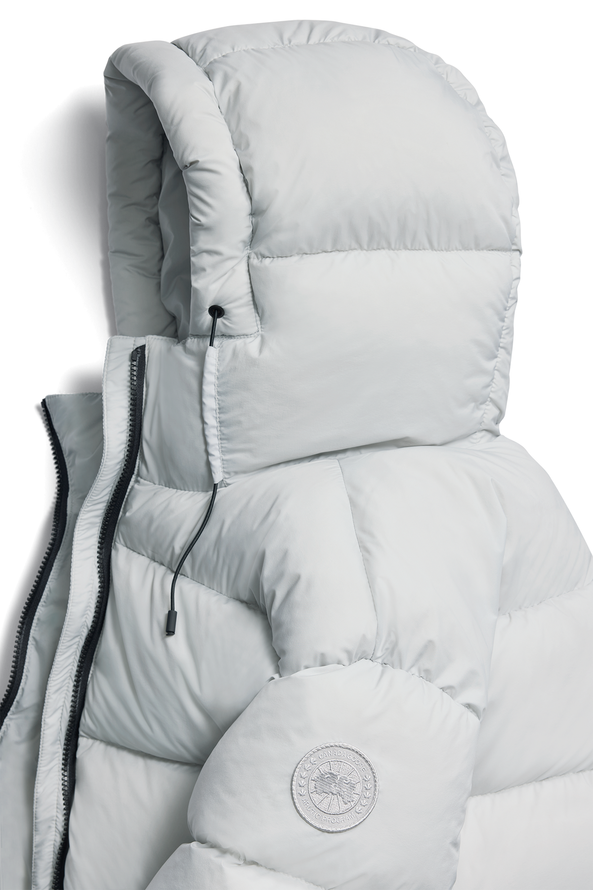 Fallon Puffer Coat - Lunar Frost 9119 - off_detail_01