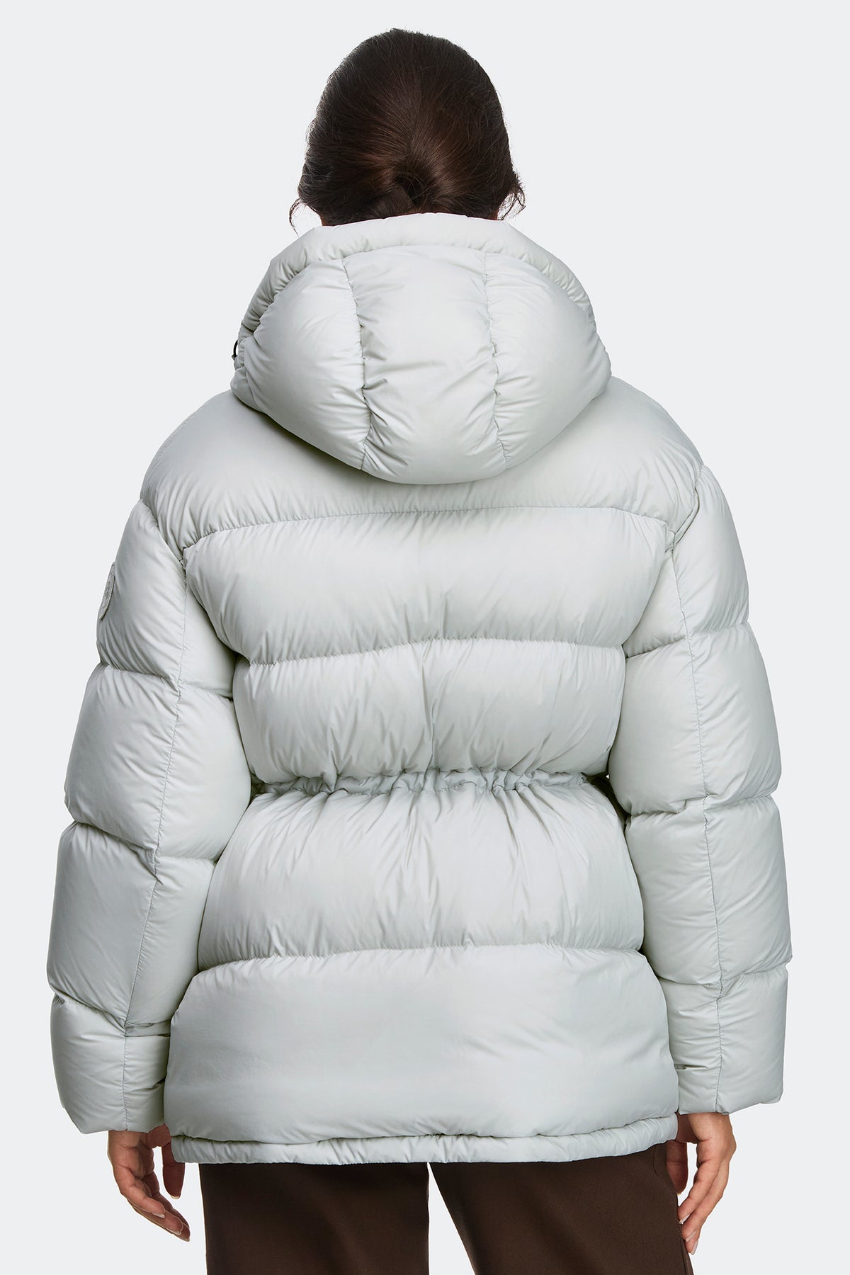 Fallon Puffer Coat - Lunar Frost 9119 - on_back_01
