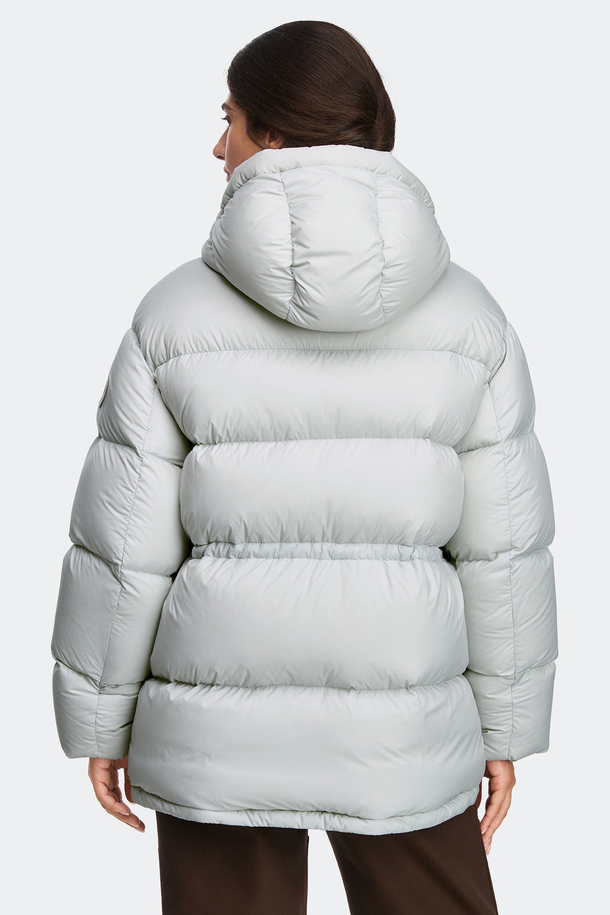 Fallon Puffer Coat - Lunar Frost 9119 - on_back_02