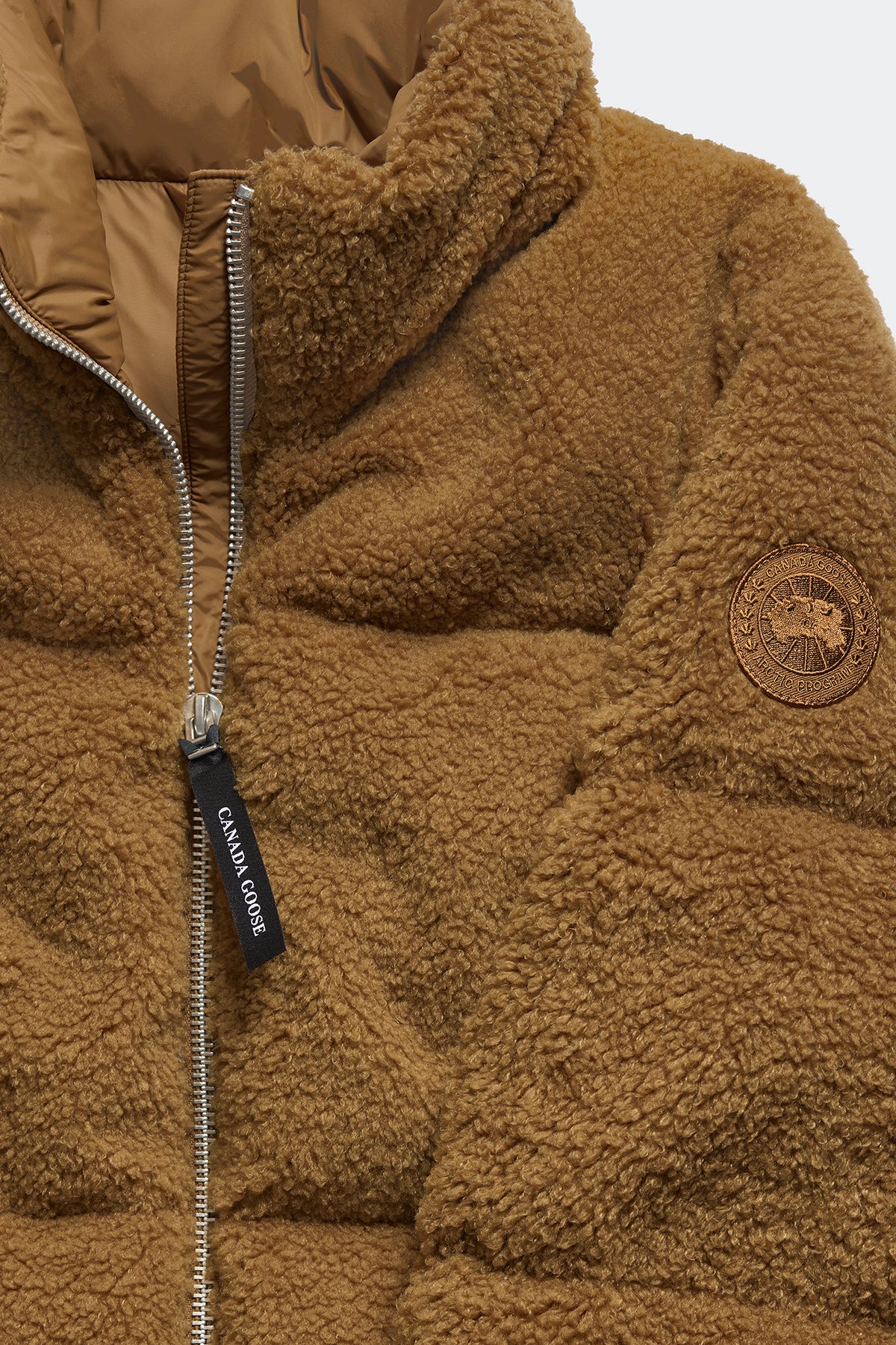 Fallon Fleece Puffer Jacket - Mesa Stone 9123 - off_detail_01
